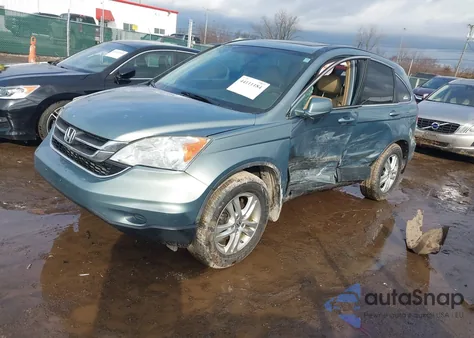 2010 Honda Cr-V Ex-L z USA, uszkodzony, nr VIN 5J6RE4H7XAL017819